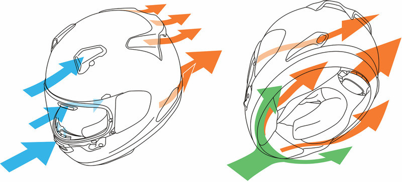 Arai Quantum-X Aluminum Silver Helmet