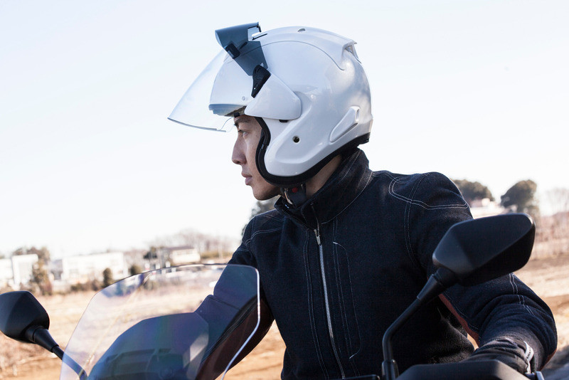 Arai Ram-X Diamond White Helmet