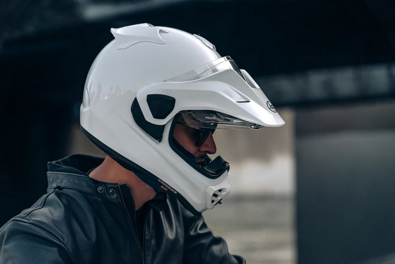 Arai XD-5 White Helmet