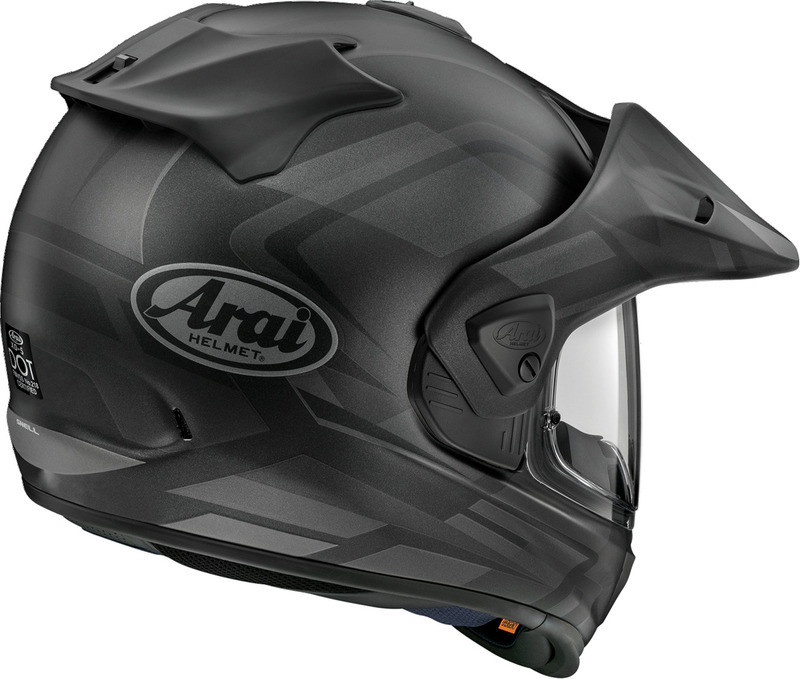 Arai XD-5 Discovery Black Frost Helmet - Speed Addicts