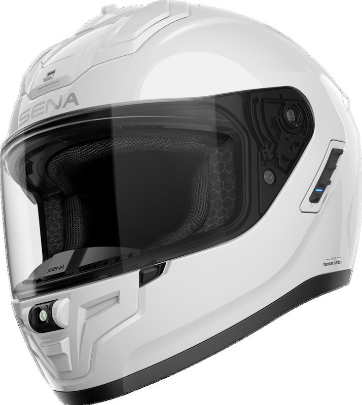 Sena Phantom ANC White Bluetooth Helmet - Speed Addicts