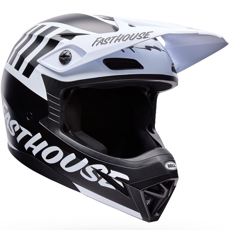 Bell MX-10 MIPS Black White Fasthouse Helmet