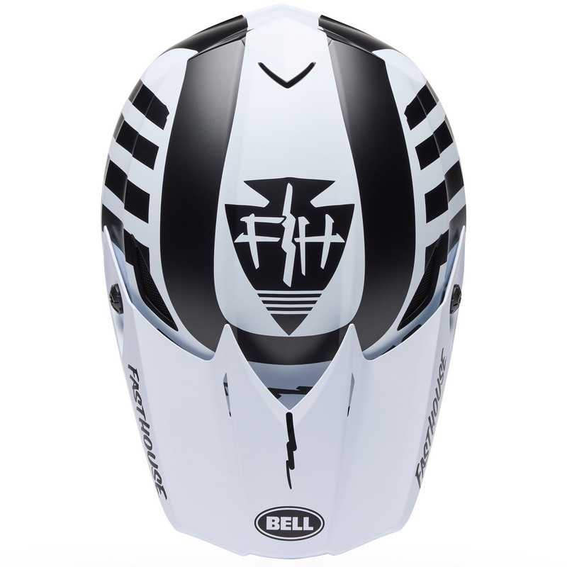 Bell MX-10 MIPS Black White Fasthouse Helmet