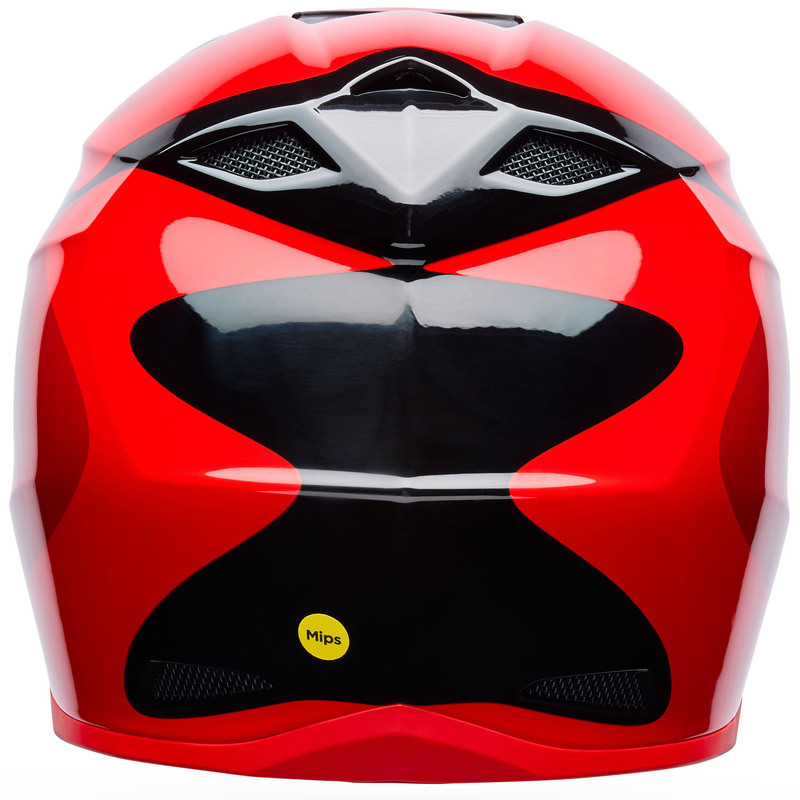 Bell MX-10 MIPS Red Black Wave Helmet