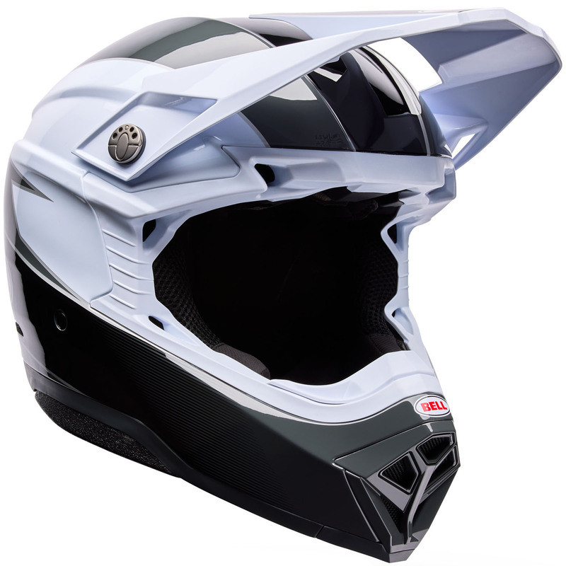 Bell Moto-10 MIPS White Black Falcon Helmet