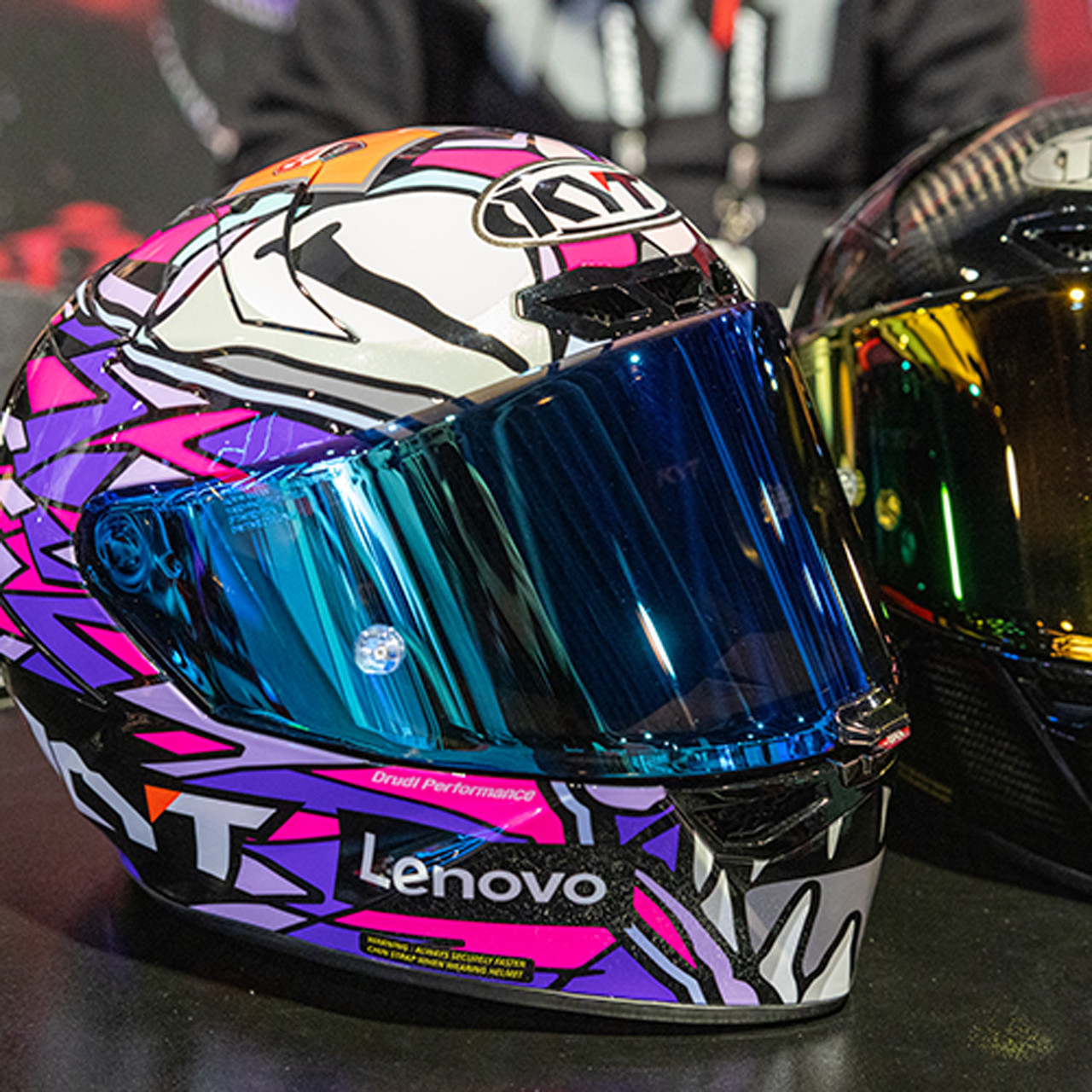 KYT KX-1 Race GP Bastianini Replica Helmet