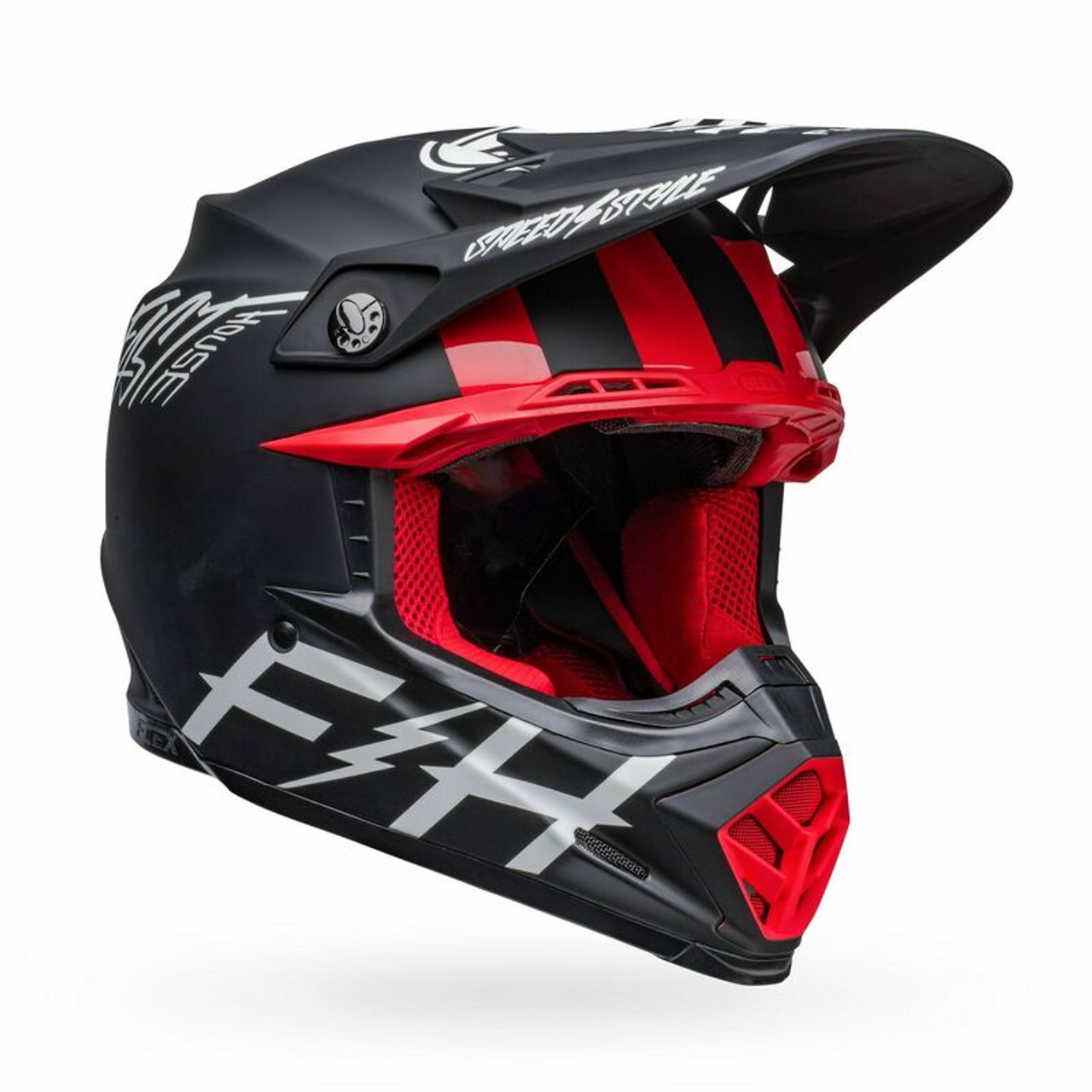 Bell Moto-9S Flex Fasthouse Tribe Black White Helmet
