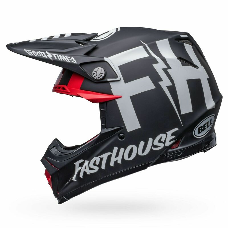 Bell Moto-9S Flex Fasthouse Tribe Black White Helmet