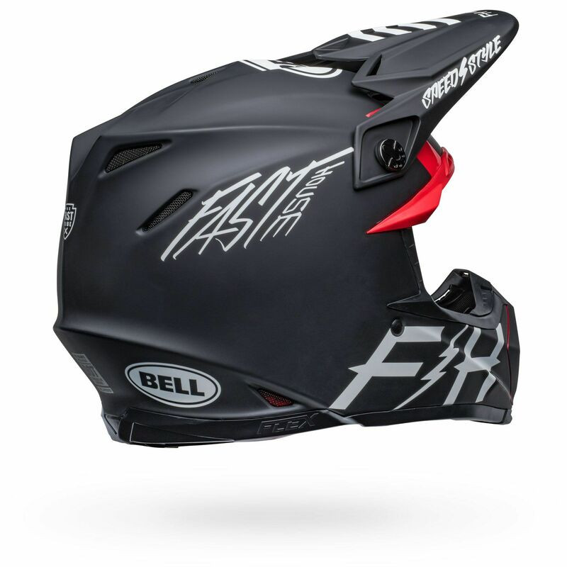 Bell Moto-9S Flex Fasthouse Tribe Black White Helmet