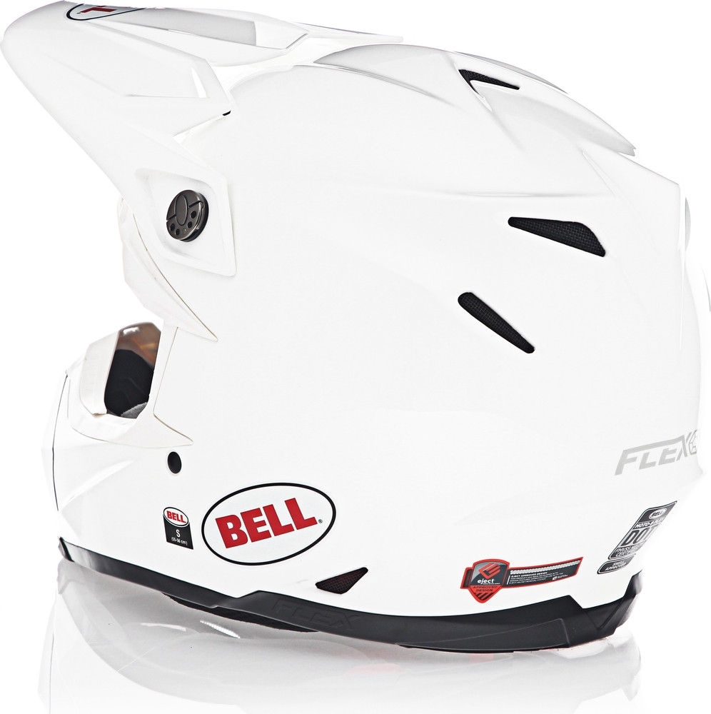Bell Moto-9 Flex Gloss White Helmet
