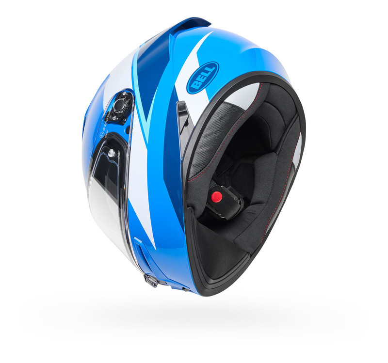 Bell Lithium Blue Flip Helmet