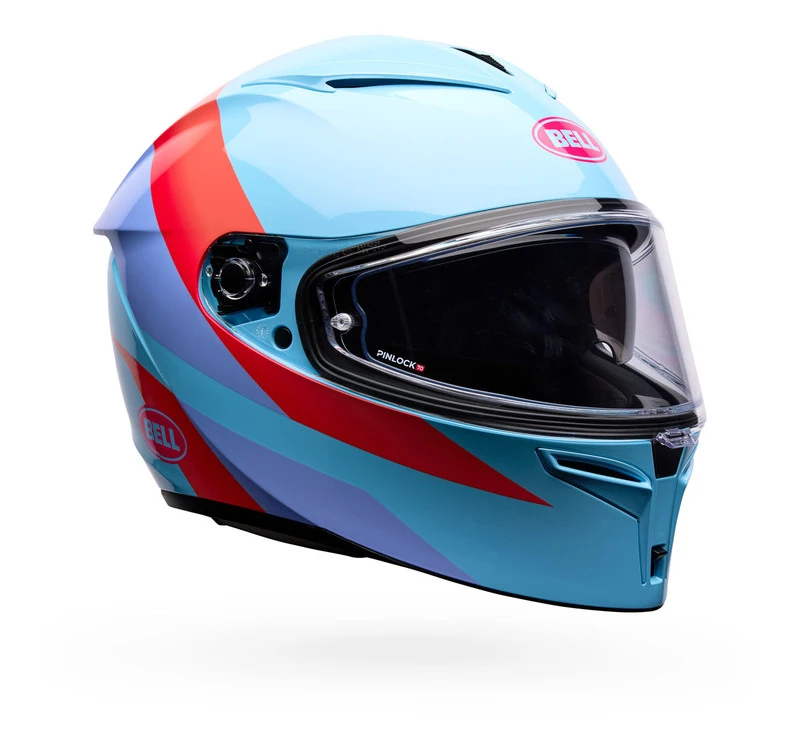 Bell Lithium Blue Pink Passion Helmet