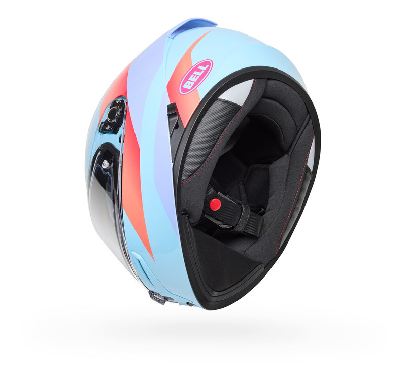 Bell Lithium Blue Pink Passion Helmet