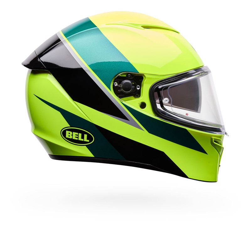 Bell Lithium Yellow Flip Helmet