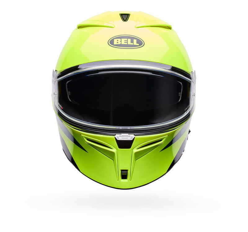 Bell Lithium Yellow Flip Helmet