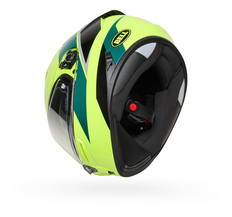 Bell Lithium Yellow Flip Helmet