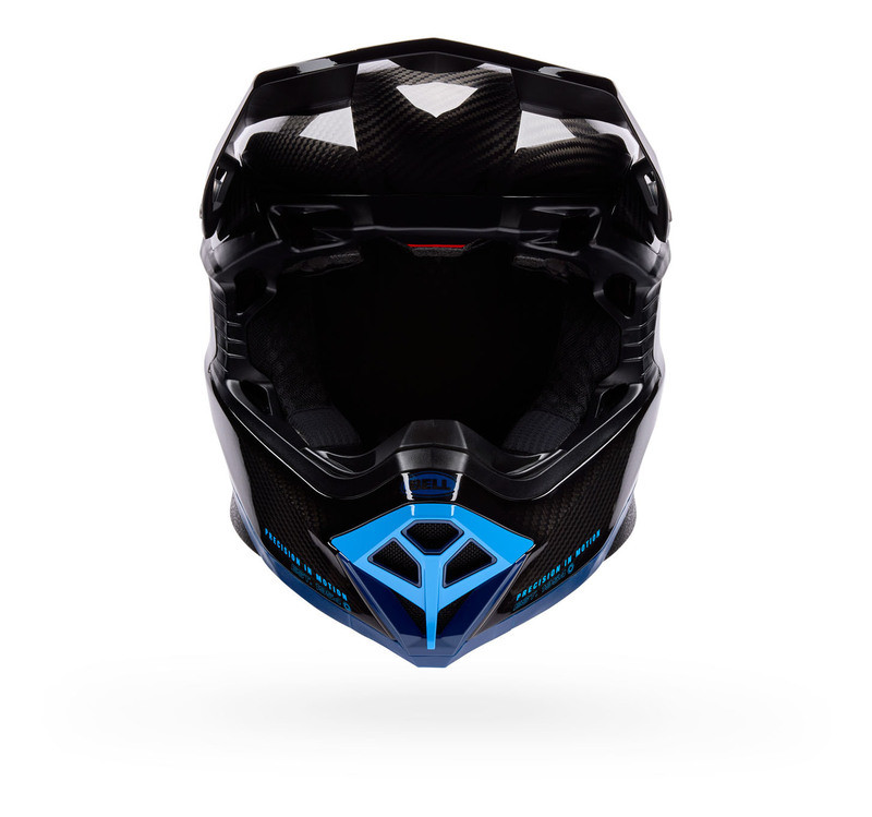 Bell Moto-10 Spherical Strike Blue Helmet