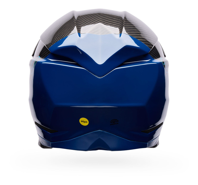 Bell Moto-10 Spherical Strike Blue Helmet