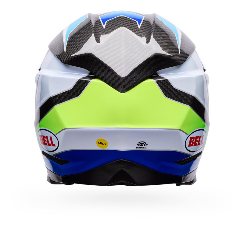 Bell Moto-10 Spherical Grid White Black Helmet