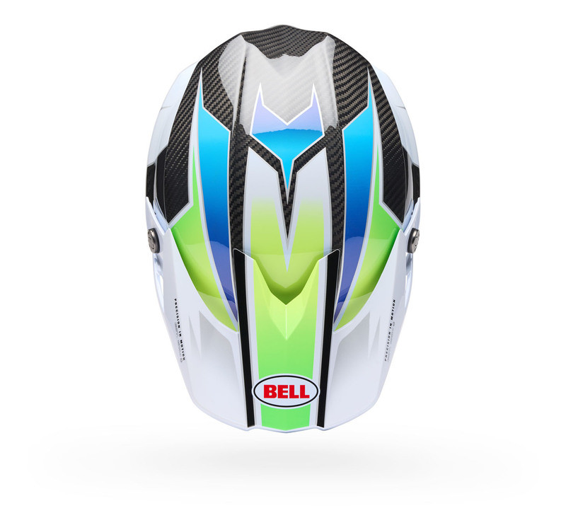 Bell Moto-10 Spherical Grid White Black Helmet