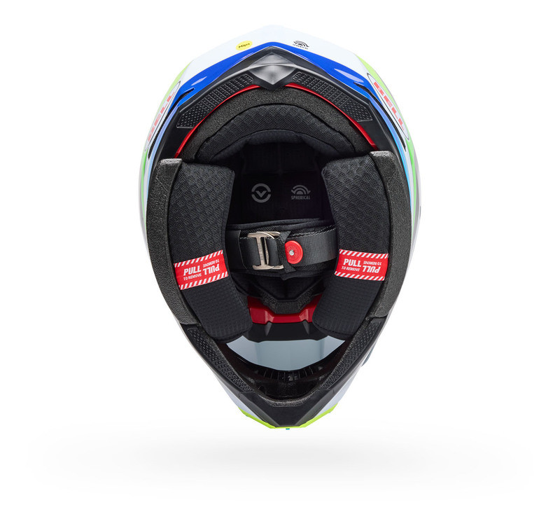 Bell Moto-10 Spherical Grid White Black Helmet