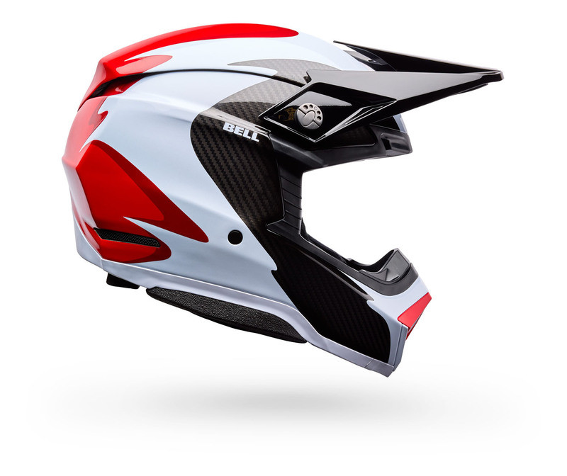 Bell Moto-10 Spherical Black Red Helmet