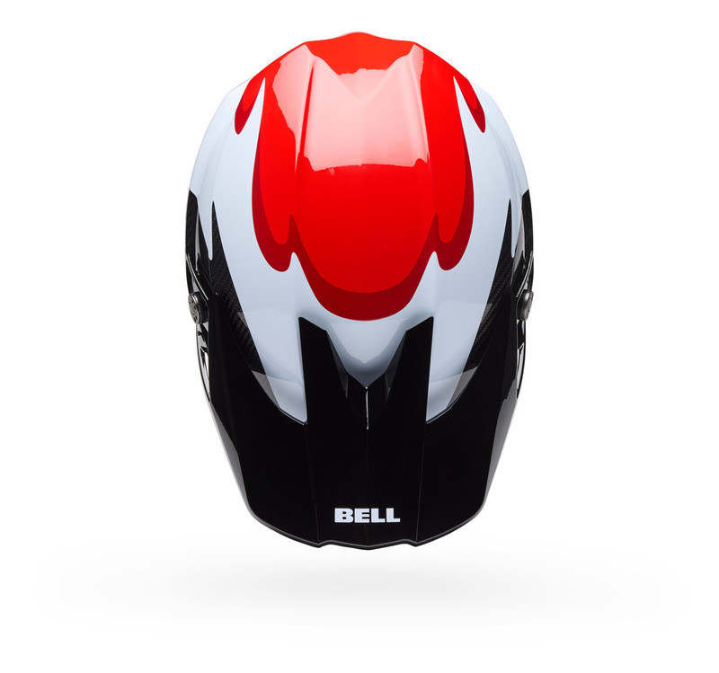 Bell Moto-10 Spherical Black Red Helmet