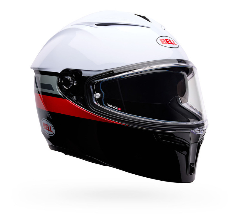 Bell Lithium White Red Motion Helmet