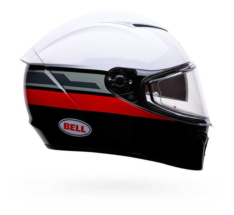 Bell Lithium White Red Motion Helmet