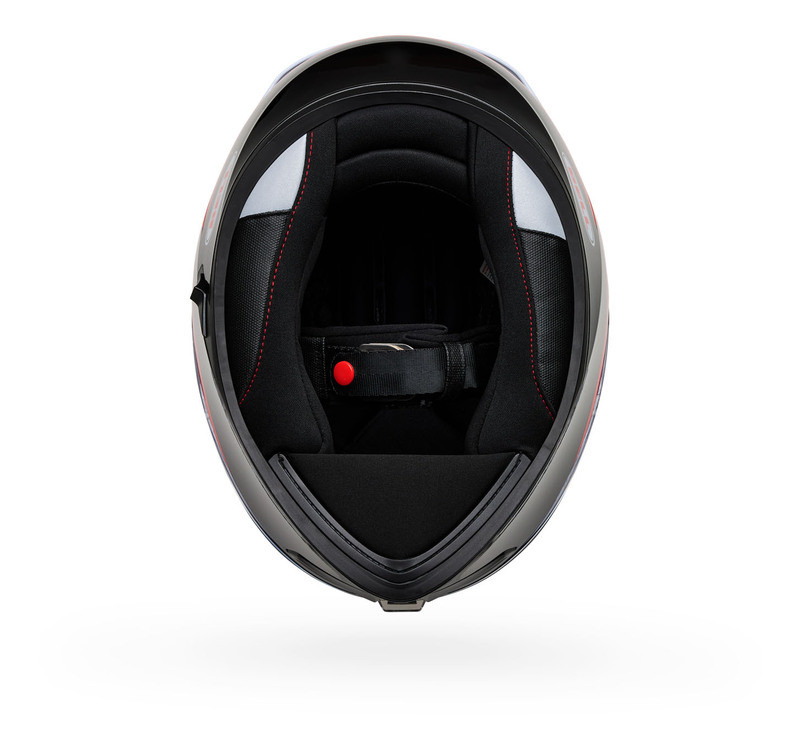 Bell Lithium White Red Motion Helmet