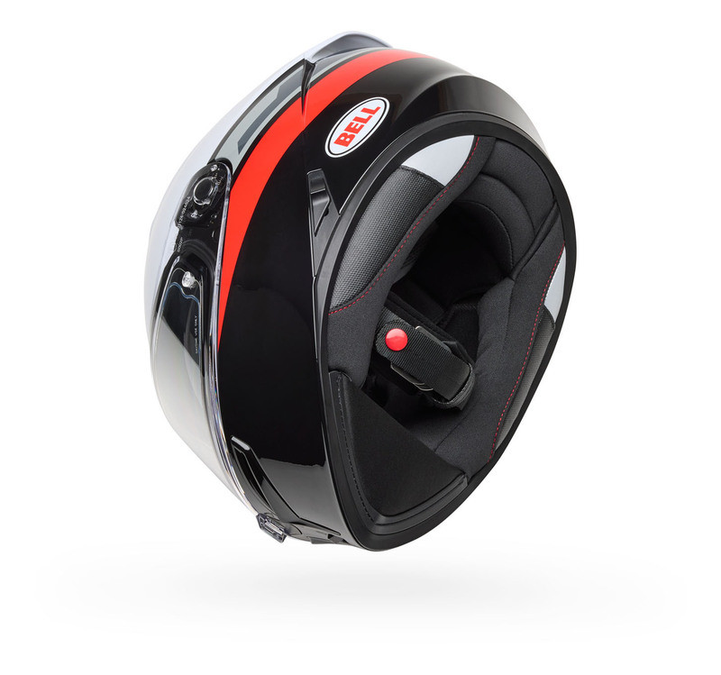 Bell Lithium White Red Motion Helmet