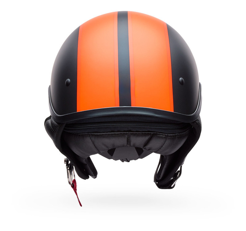 Bell Pit Boss Matte Black Orange Pin Helmet - Speed Addicts