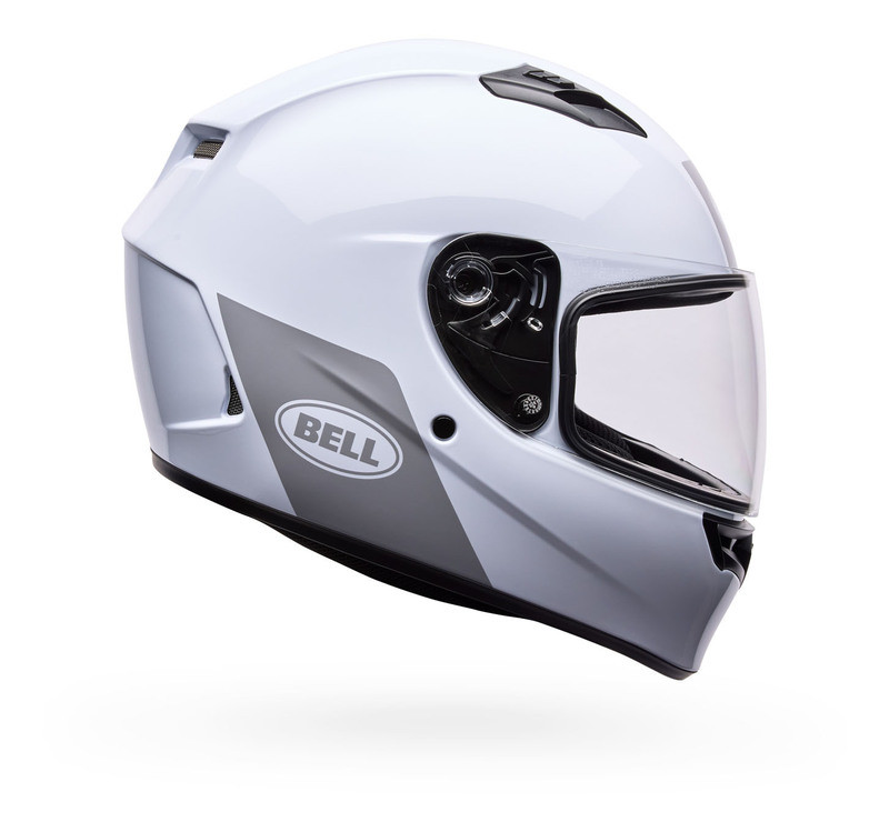 Bell Qualifier White Clip Helmet