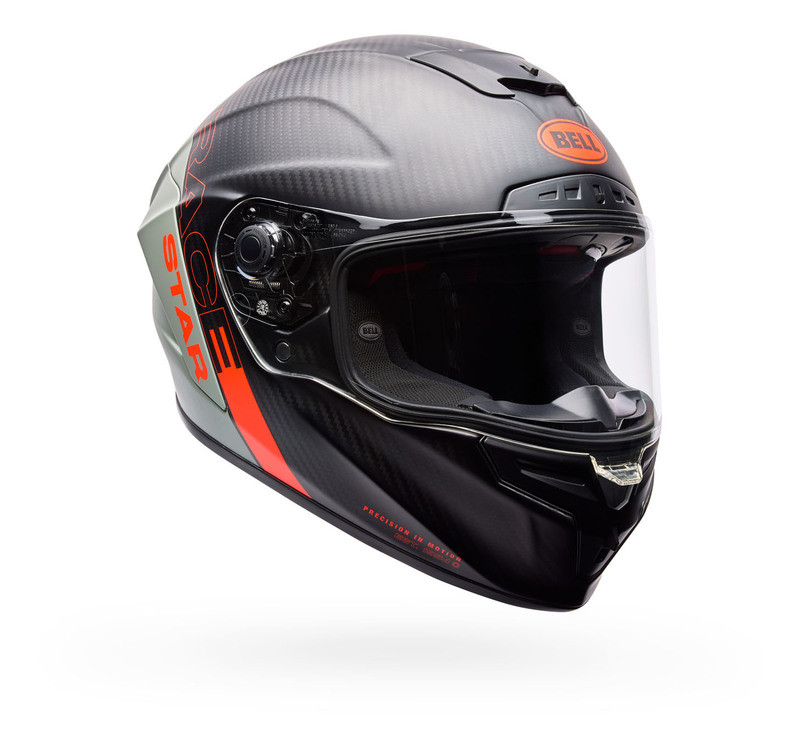 Bell Race Star DLX Flex Orange Strike Helmet - Speed Addicts