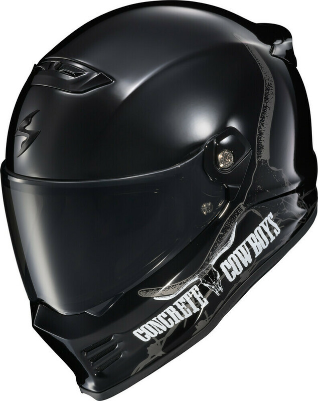 Scorpion EXO Covert FX Concrete Cowboys Helmet