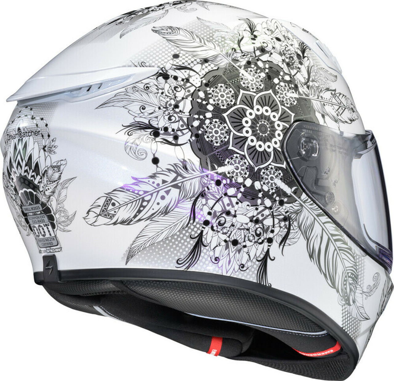 Scorpion EXO EXO-R430 Manitou White Helmet
