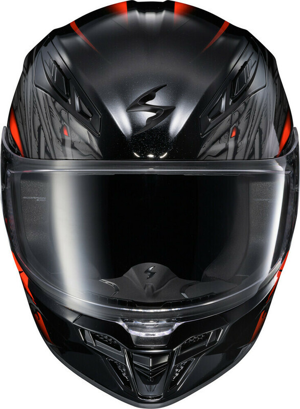 Scorpion EXO EXO-R430 Wyvern Black Red Helmet