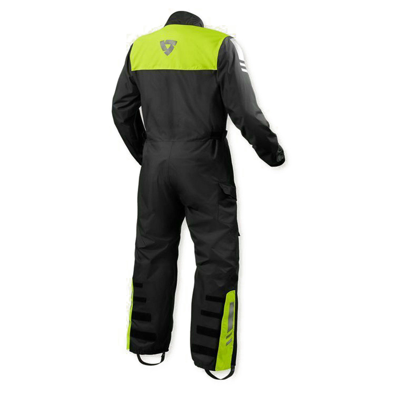 REV'IT! Pacific 4 H2O Black Neon Yellow Rain Suit