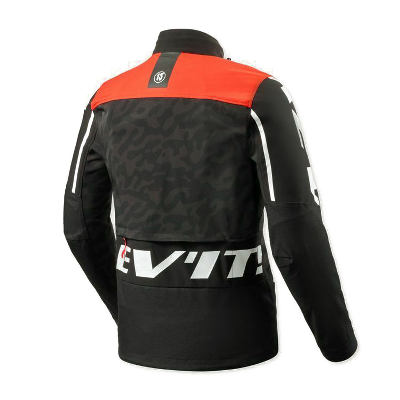 REV'IT! Africa Black Red Jacket