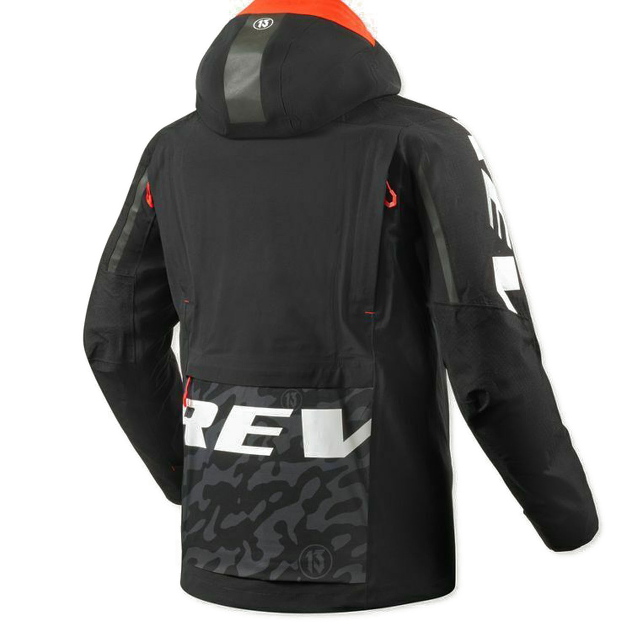 REV'IT! Vision H2O Black Red Jacket