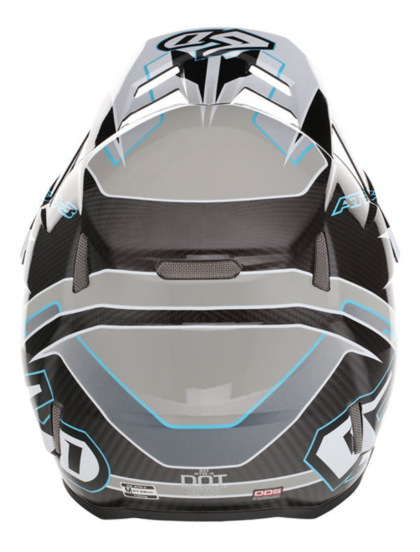 6D ATR-3 Reflex Gloss White Helmet