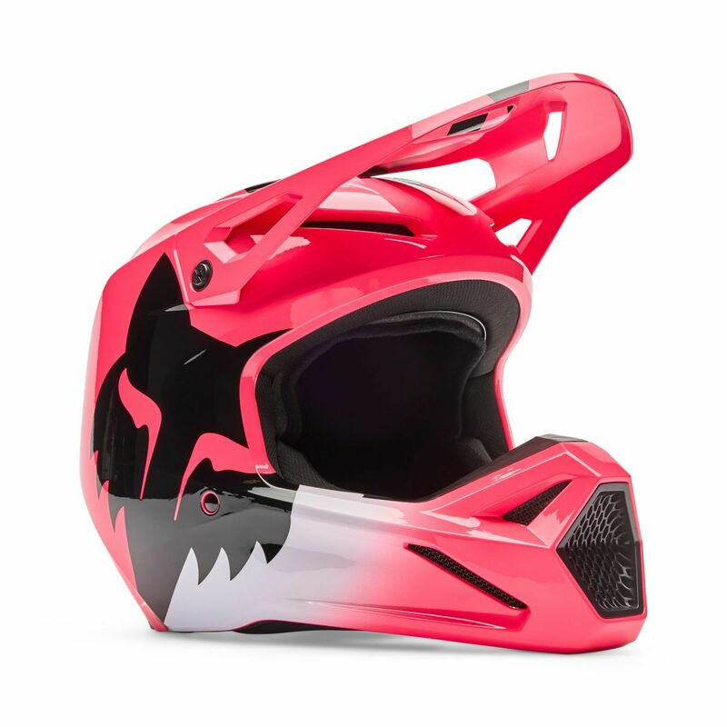 Fox Racing Youth V1 Shield Pink Helmet