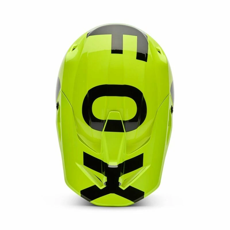 Fox Racing V1 Shield Fluo Yellow Helmet