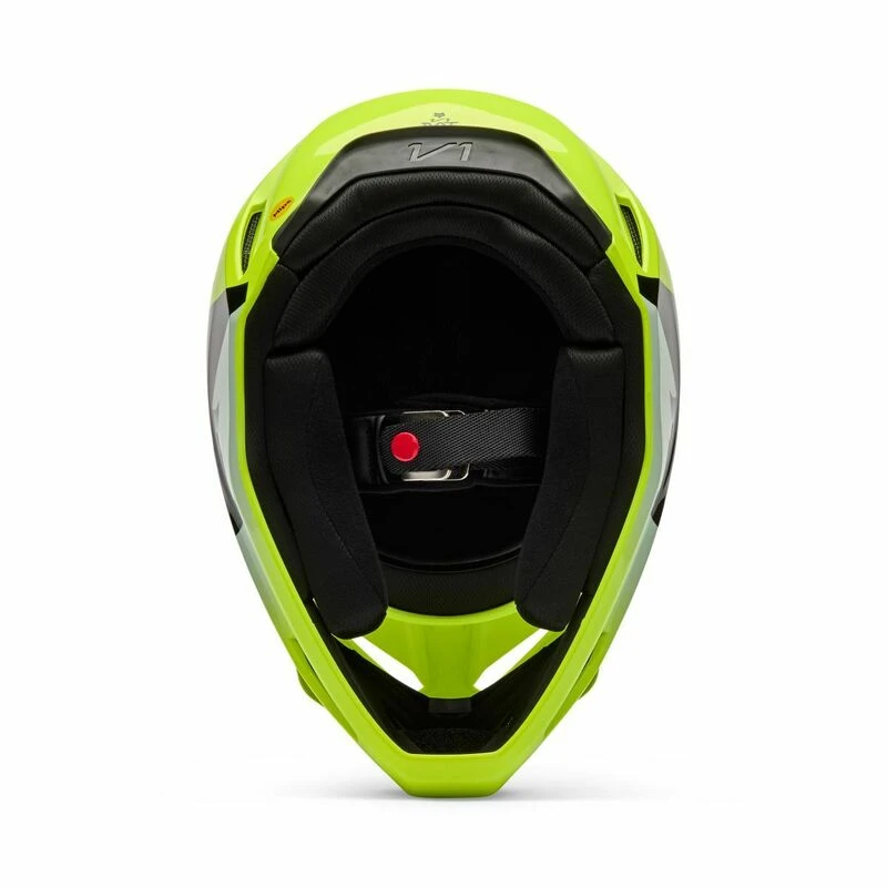 Fox Racing V1 Shield Fluo Yellow Helmet
