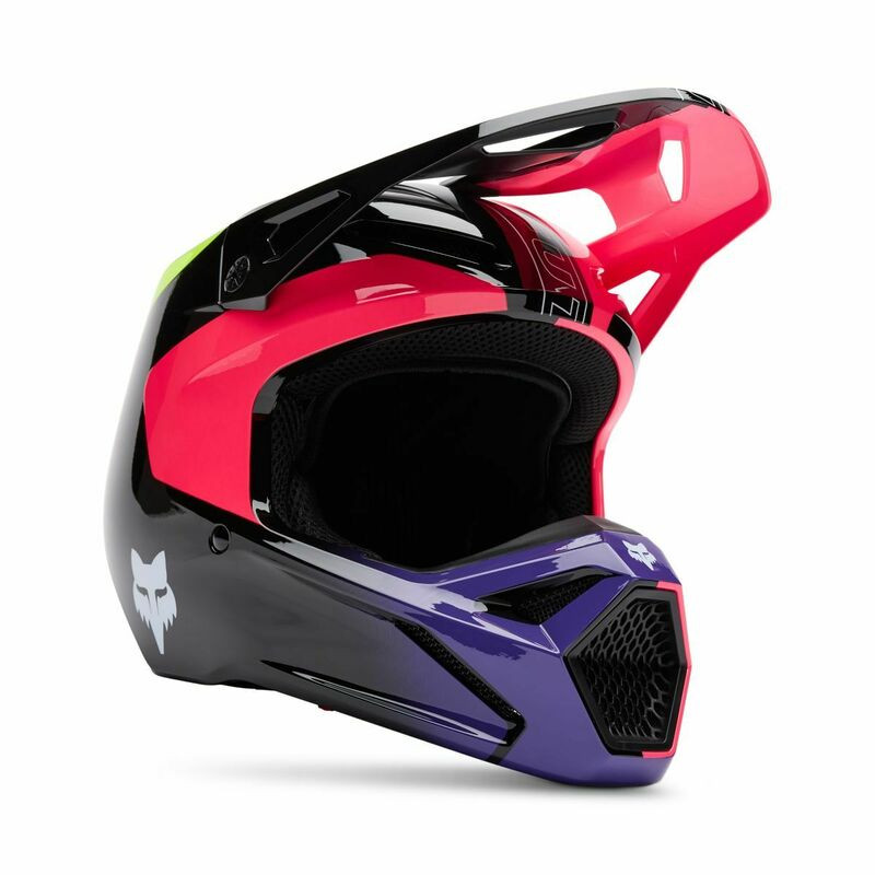 Fox Racing Youth V1 Elevated Pink Helmet