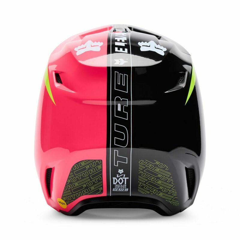 Fox Racing Youth V1 Elevated Pink Helmet