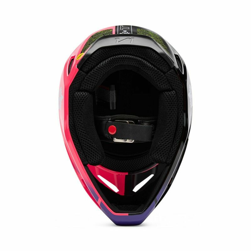 Fox Racing Youth V1 Elevated Pink Helmet