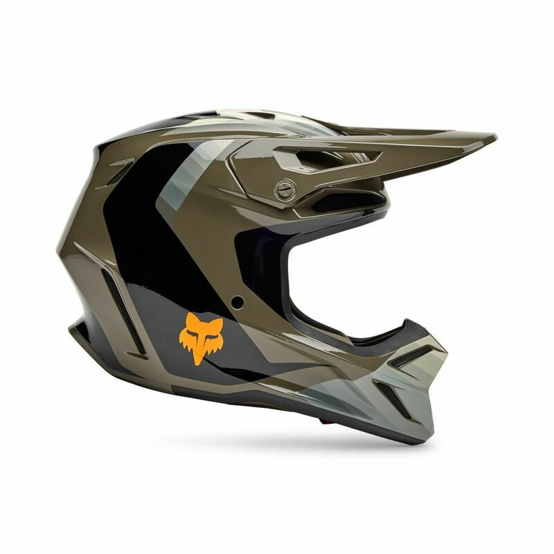 Fox Racing V3 Fade Brown Black Helmet - Speed Addicts