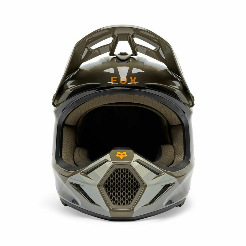 Fox Racing V3 Fade Brown Black Helmet - Speed Addicts