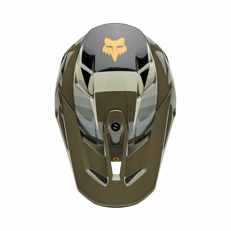 Fox Racing V3 Fade Brown Black Helmet - Speed Addicts